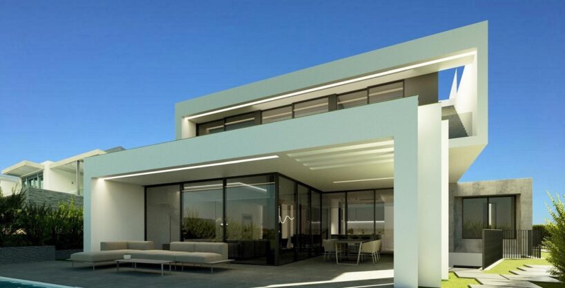 Contemporary 4 bed golf villa for sale in Vilamoura, Algarve 2