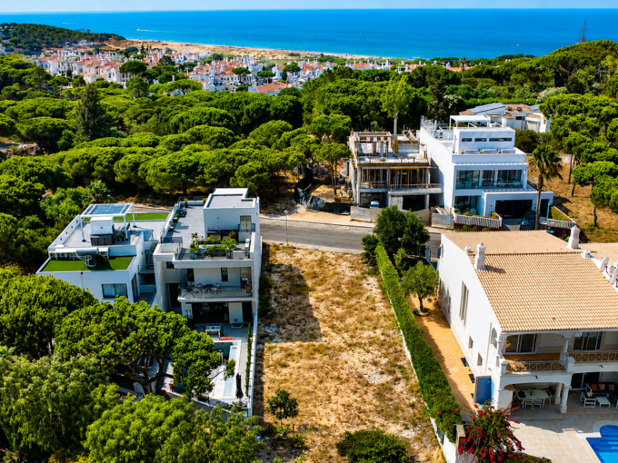 Vale do Lobo sea view building plot for sale in Algarve 1
