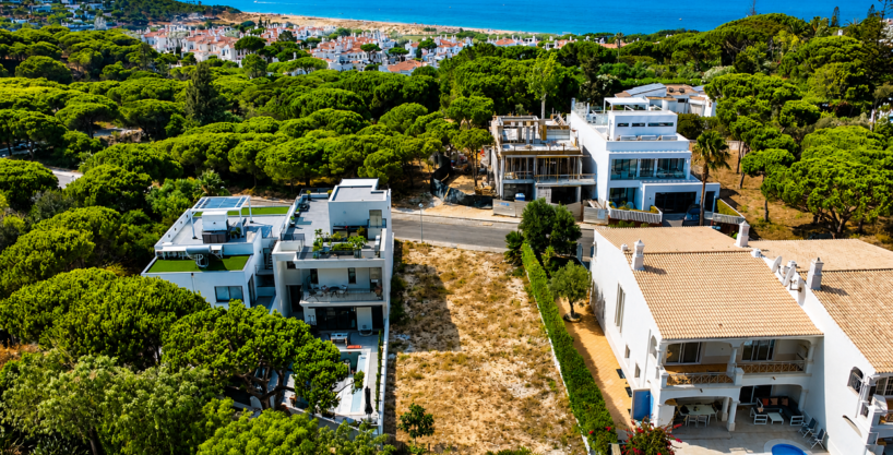 Vale do Lobo sea view building plot for sale in Algarve 1